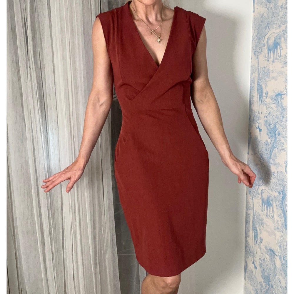 MM.LaFleur Wrap Dress Career Girl |  Office Cocktail Minimalist Quiet Luxury